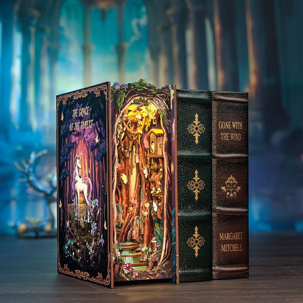 DIY Book Nook Kit - The Grace of the Forest For Sale