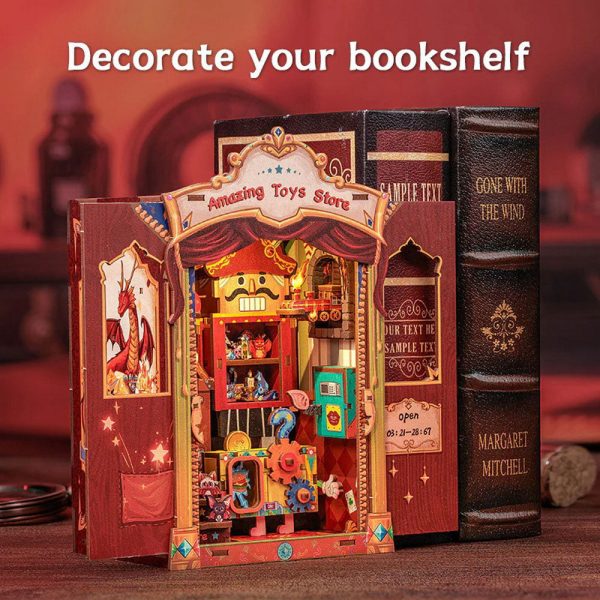 DIY Book Nook Kit - Amazing Toys Store Discount - Image 4