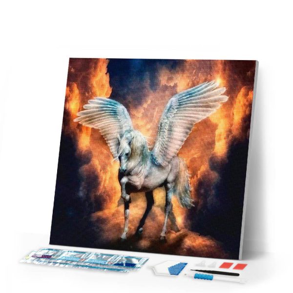 Diamond Painting - Flying Horse Online Sale