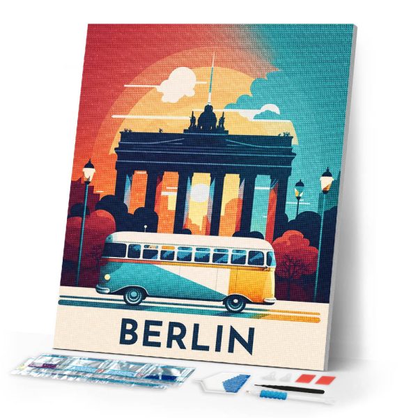 Diamond Painting - Travel Poster Berlin Fashion