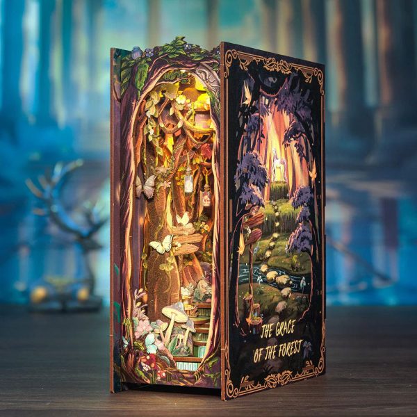 DIY Book Nook Kit - The Grace of the Forest For Sale - Image 3
