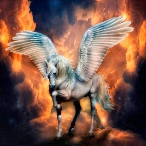 Diamond Painting - Flying Horse Online Sale - Image 2