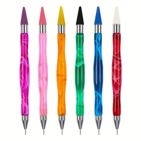 Diamond Painting Ergonomic Pen for AB Stones in 6 Colors For Discount