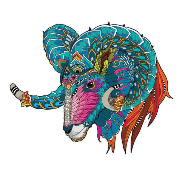 Wooden Puzzle - Brave Ram Online Hot Sale
