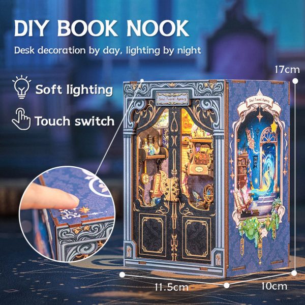 DIY Book Nook Kit - Soul Travel Agency Discount - Image 5