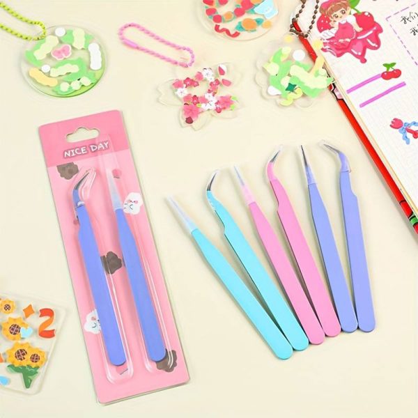 Diamond Painting Tweezers in 4 Colors Accessories Hot on Sale - Image 2