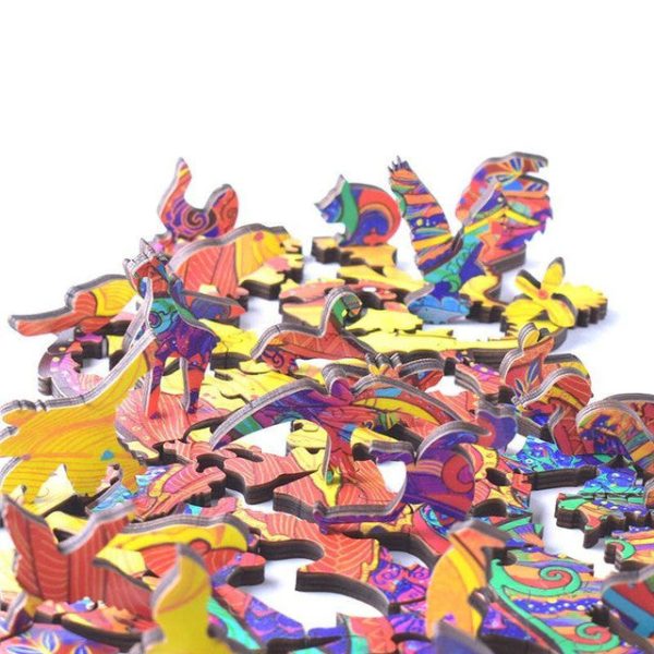Wooden Puzzle - Adorable Dog Online now - Image 4