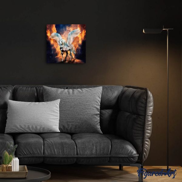 Diamond Painting - Flying Horse Online Sale - Image 3