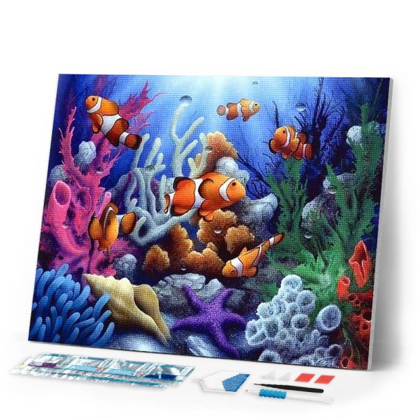 Diamond Painting - Clown Fish Sale