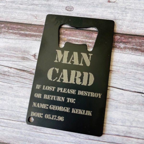 Man Card on Sale